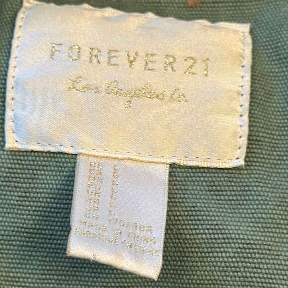 Forever 21 Green Leopard Print Jacket - Picture 5 of 5